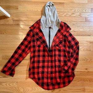 Large women’s flannel